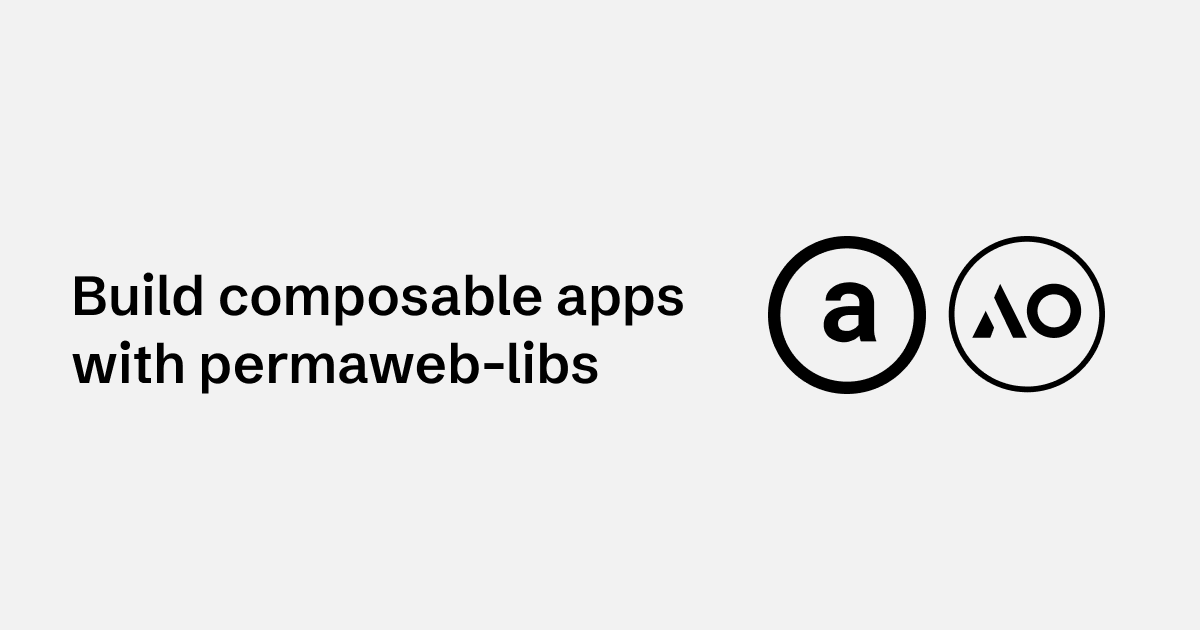 Permaweb Header